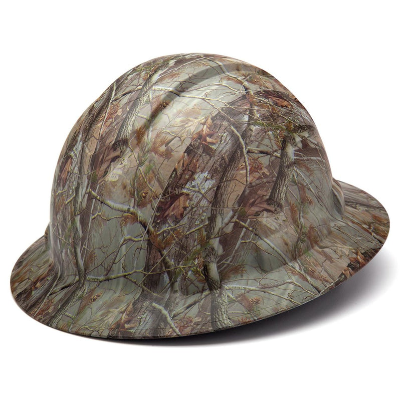 Pyramex Ridgeline Full Brim Hard Hat 4-Point Ratchet Suspension, view 23 of 27