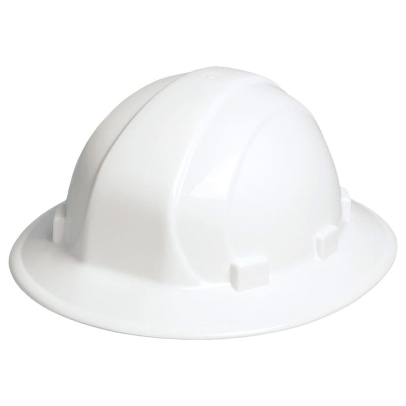 Delta Plus Omega II Full Brim Hard Hat, 6-Point Ratchet Suspension, view 1 of 12