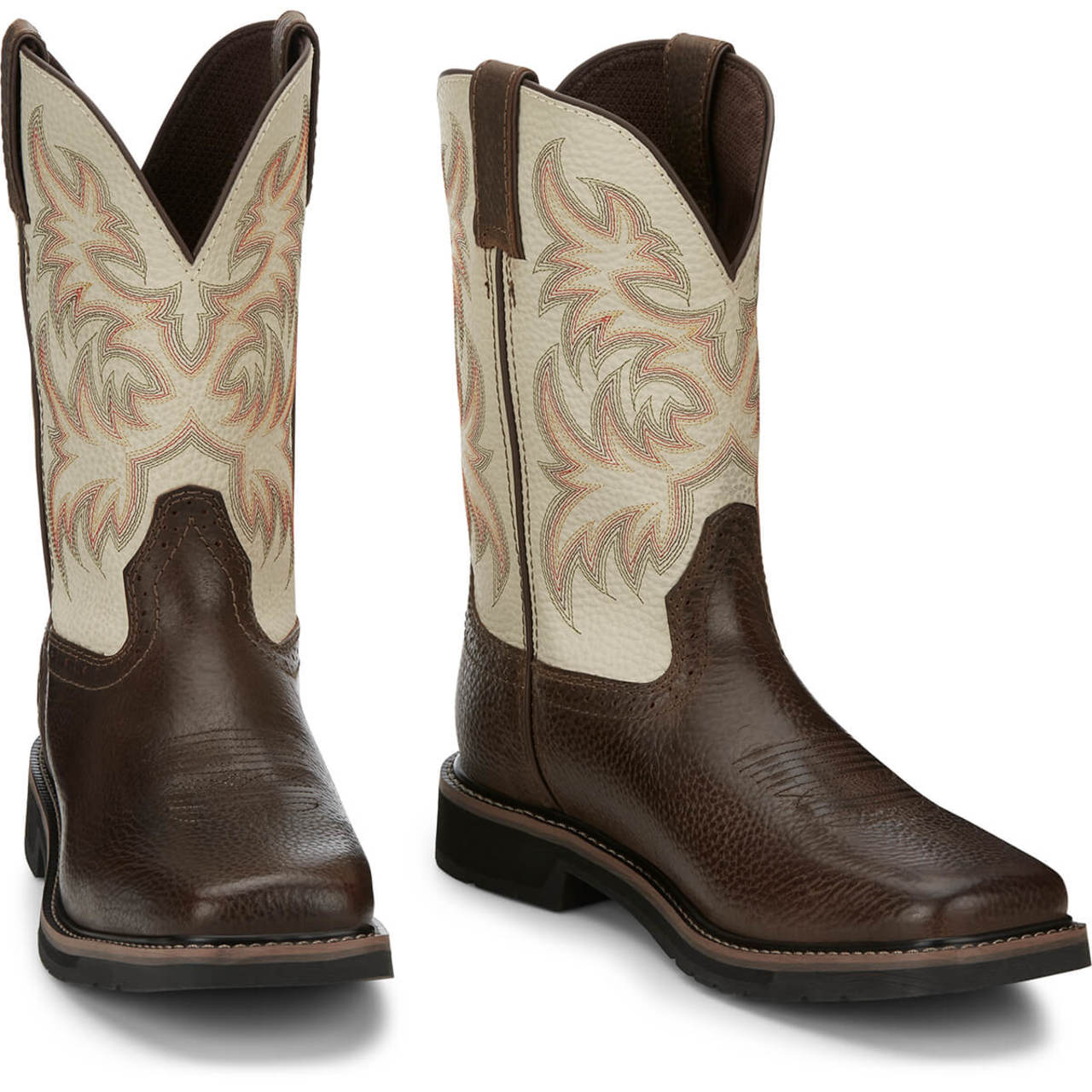 Justin Men's Driller 11" EH Soft Toe Boots, SE4683, Brown Justin Men's Driller 11" EH Soft Toe Boots, SE4683, Brown