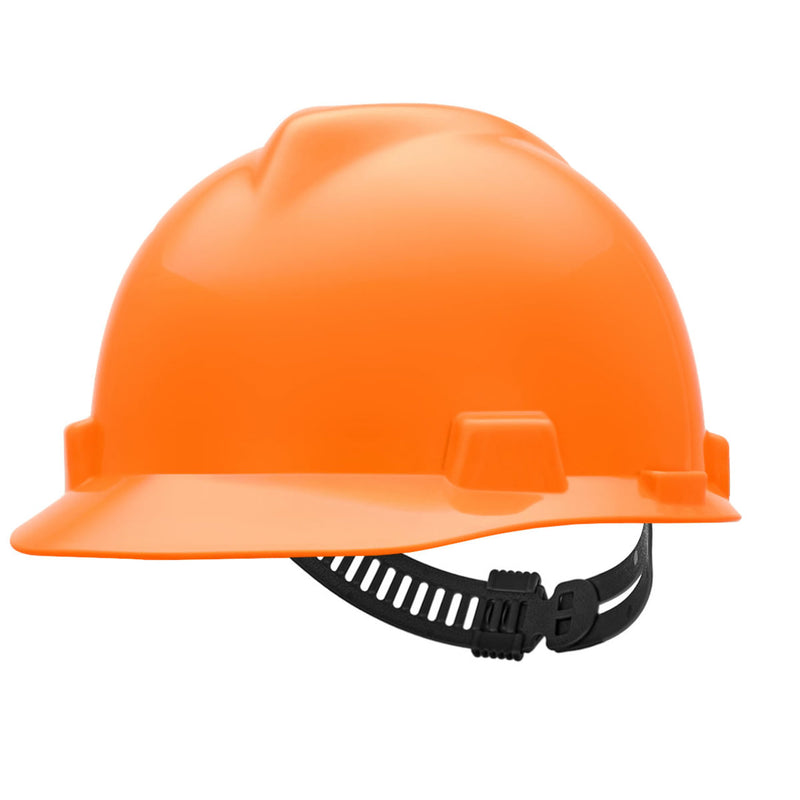 MSA V-Gard Cap Style Hard Hat Staz-On 4-Point Suspension, view 7 of 21