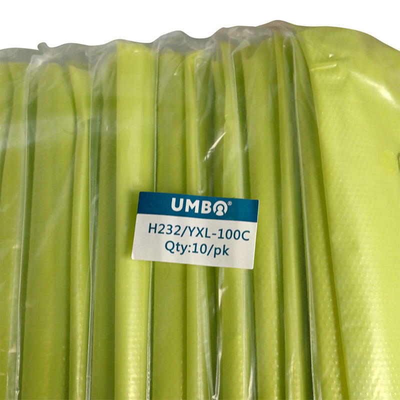 UMBO 47" Polyethylene CPE Gown with Thumb Loops - H232 - Pack of 10, view 16 of 18