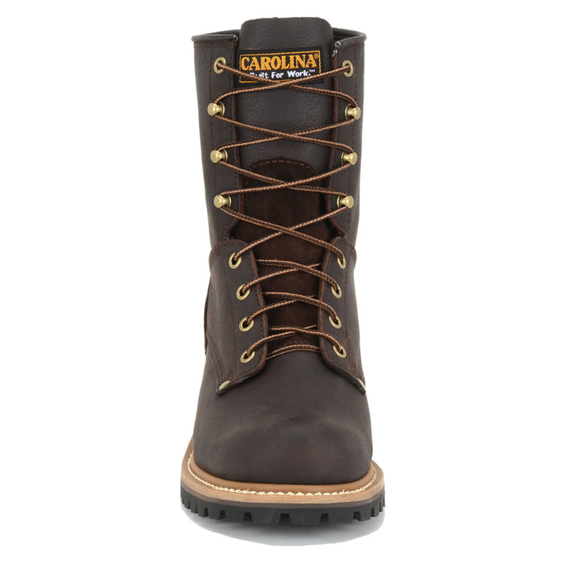Carolina Men's Elm 8" Loggers EH Soft Toe Boots, 821, Briar Pitstop, view 3 of 6