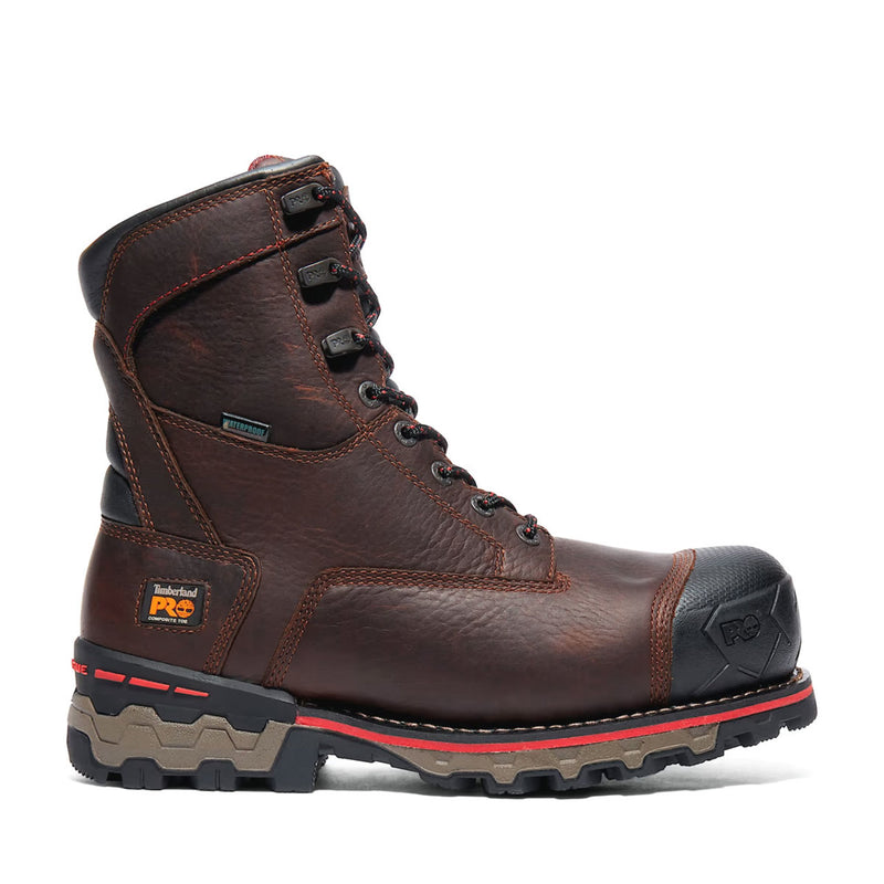 Timberland PRO Men's Boondock 8" Waterproof Insulated EH Composite Toe Work Boots, TB1A128P2141, view 1 of 6