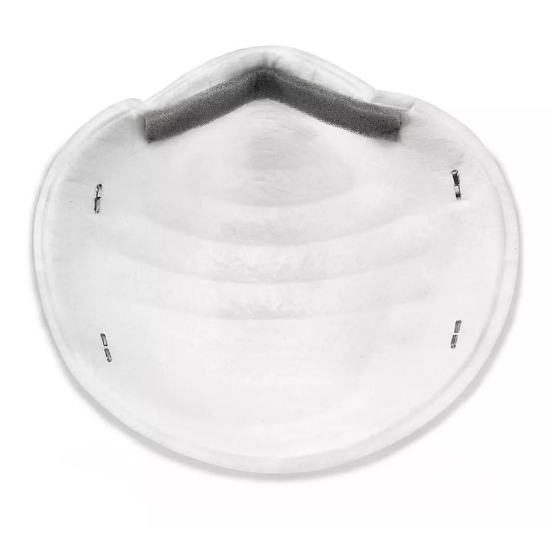 3M 8200 N95 Industrial Respirator, USA Made, White, view 2 of 4
