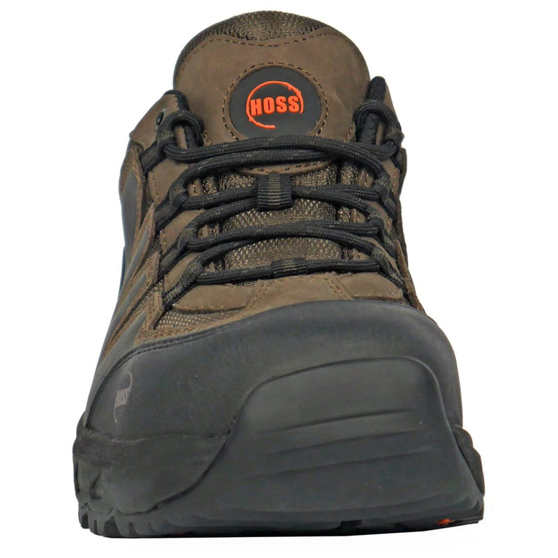 Hoss Men's Eric Lo Aluminum Toe Shoes, 50238, Brown, view 5 of 8