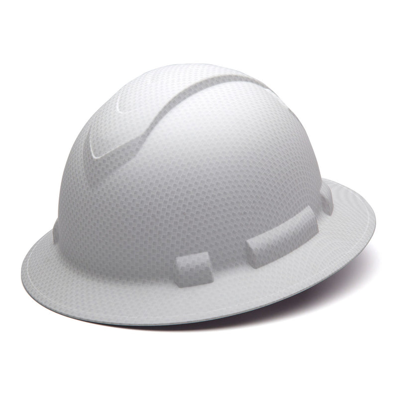 Pyramex Ridgeline Full Brim Hard Hat 4-Point Ratchet Suspension, view 21 of 27