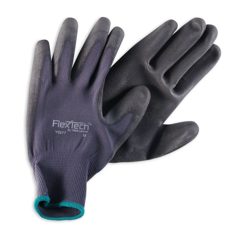 Wells Lamont Y9277 A1 Cut Polyurethane Coated Gloves, Gray, view 2 of 2