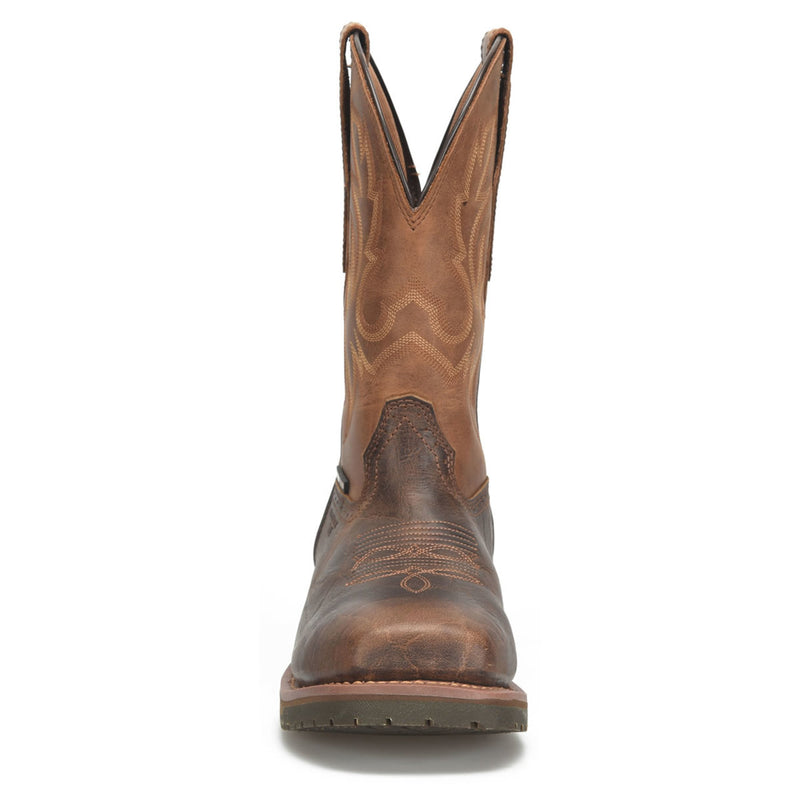 Double-H Men's 11" Outlook Boots, DH6143, Brown, view 3 of 6