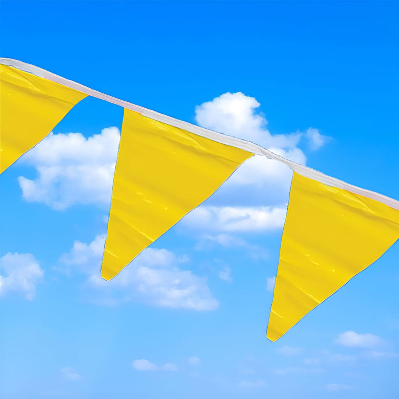 Pennant Flags, Yellow, 9x12, view 2 of 2