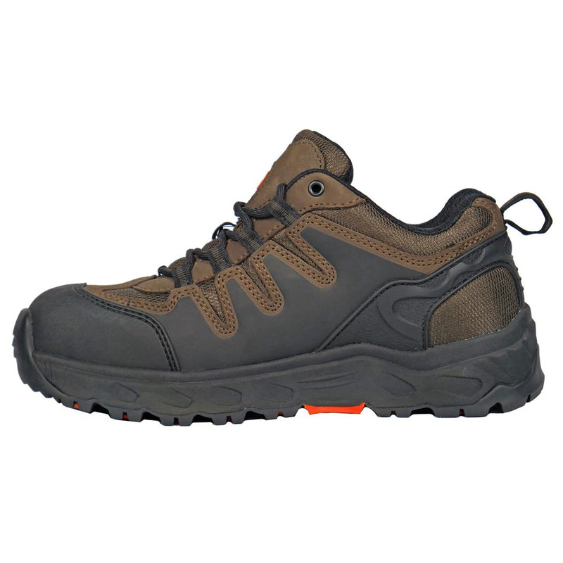 Hoss Men's Eric Lo Aluminum Toe Shoes, 50238, Brown, view 2 of 8