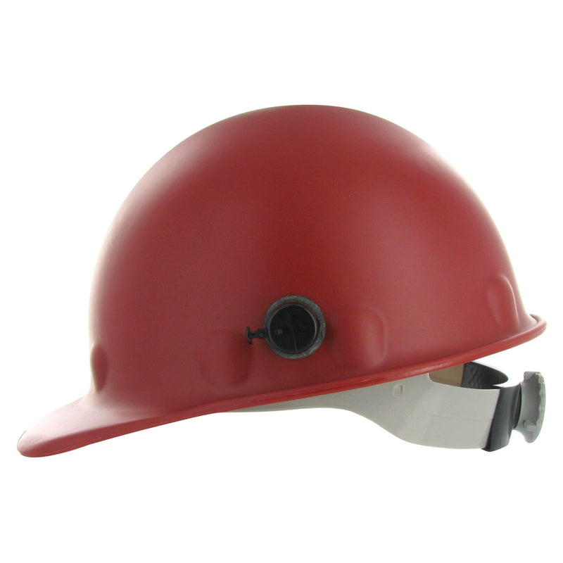 Fibre Metal Roughneck P2HNQ Hi-Heat Cap Style Hard Hat, 8-Point Ratchet Suspension, view 9 of 10