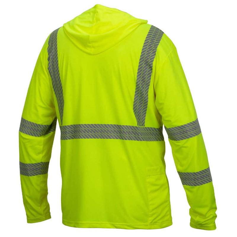 Pyramex RLPH1 Type R Class 3 Hi-Vis Lightweight Hoodie, view 3 of 9