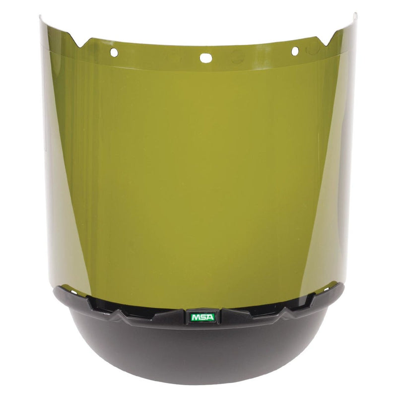 MSA V-Gard IR3 Polycarbonate Molded Visor, 8in x 17in x .098in - 10115860, view 2 of 2