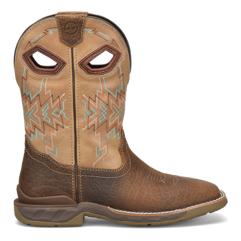 Phantom Rider Men's Clem 11" Roper Soft Toe Boots, DH5361, Brown, view 1 of 6