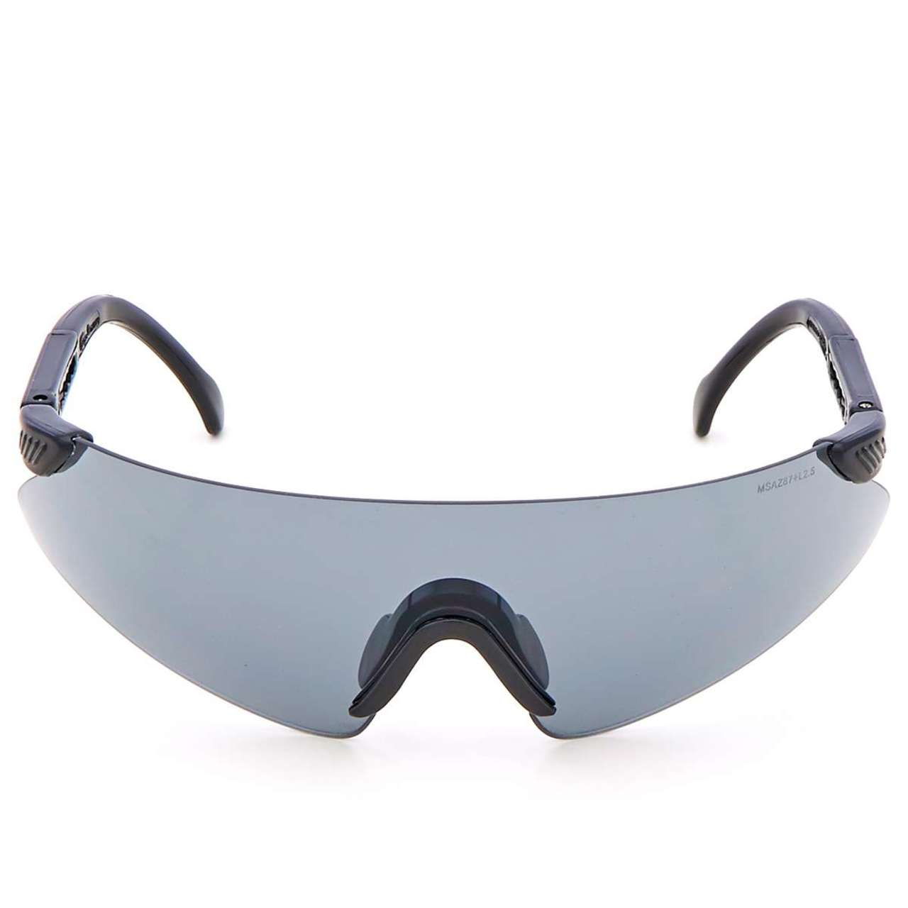 MSA Luxor Safety Glasses, Gray Lens, Black Frame - 697517 MSA Luxor Safety Glasses, Gray Lens, Black Frame - 697517