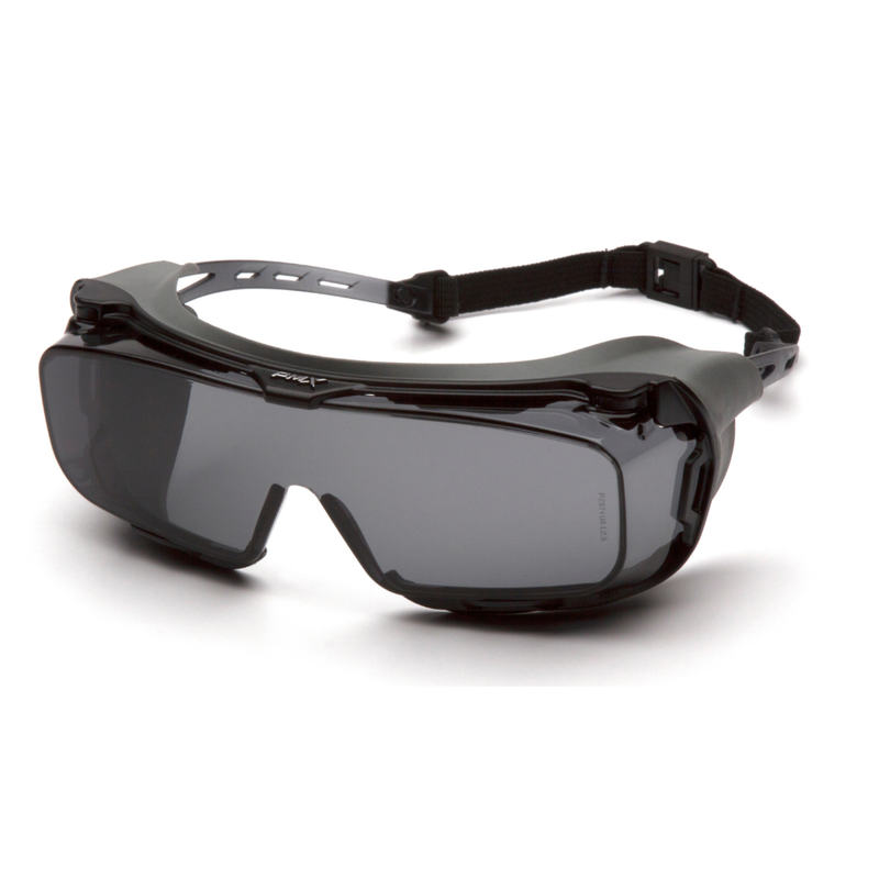 Pyramex Cappture Plus Over the Spectacle Safety Glasses, view 6 of 7