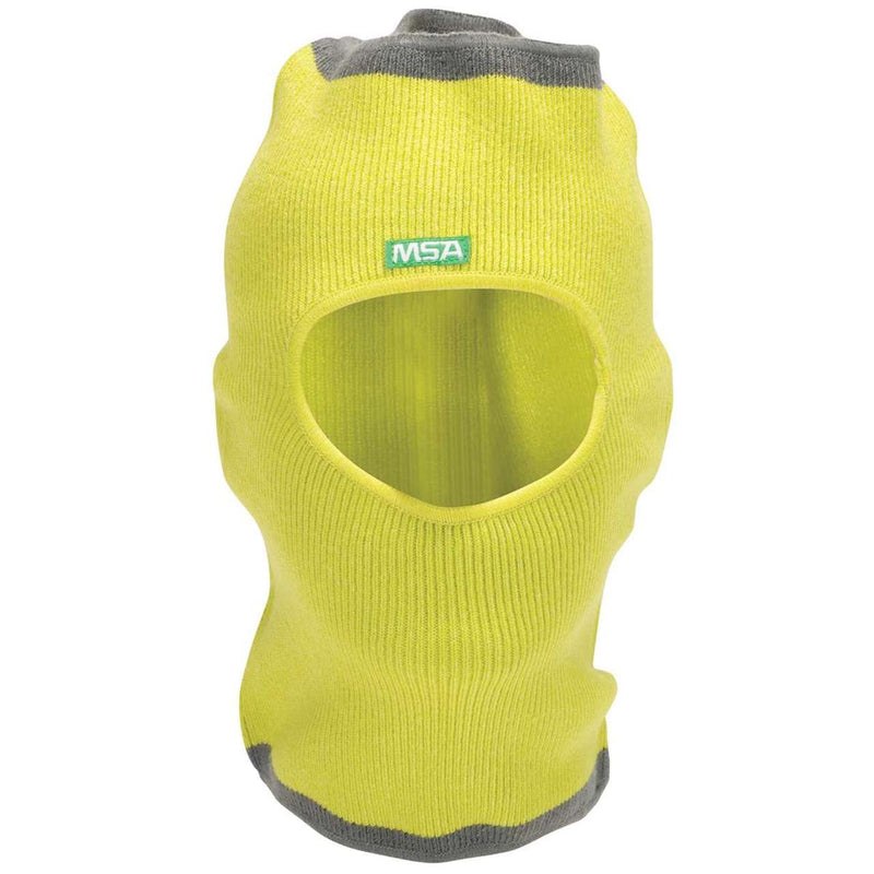 MSA V-Gard Winter Hard Hat Liner, 10118418, Hi-Viz Yellow-Green, view 6 of 6