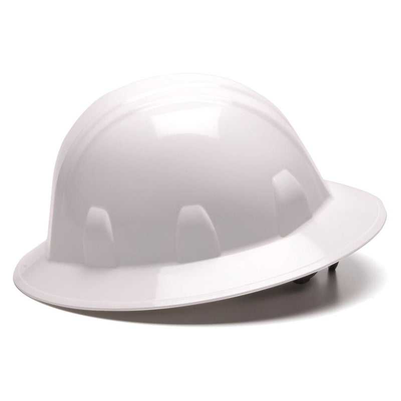 Pyramex SL Series Full Brim Hard Hat 4-Point Ratchet Suspension, view 6 of 15