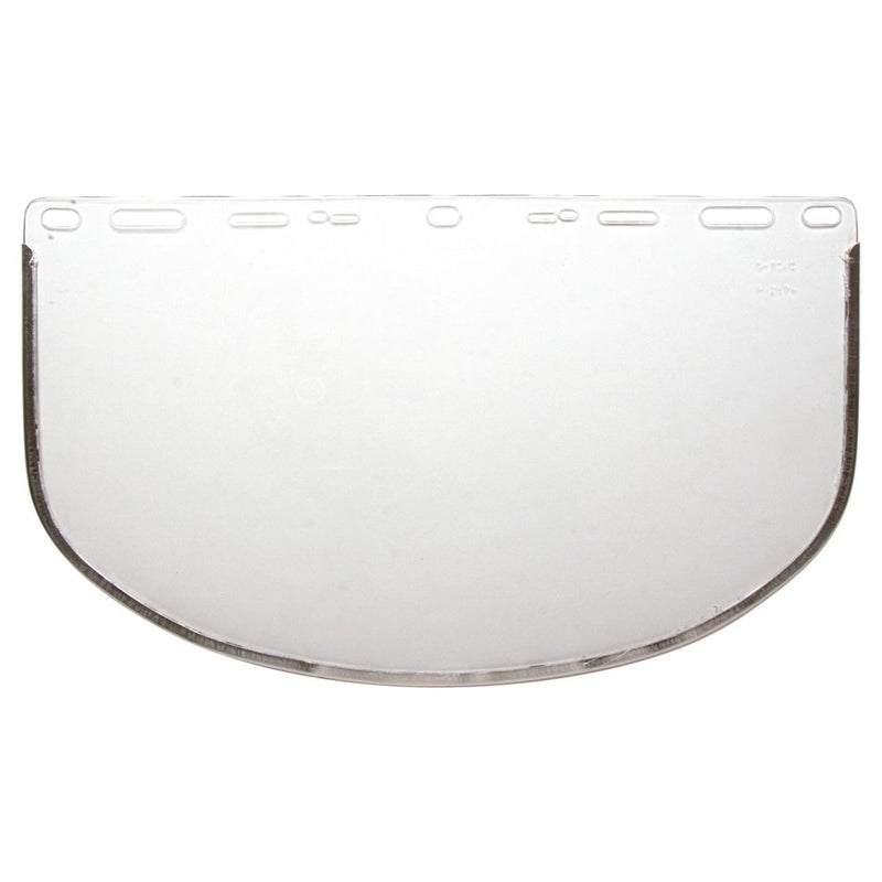 Pyramex Clear Aluminum Bound Polycarbonate Face Shield - S1040, view 3 of 4