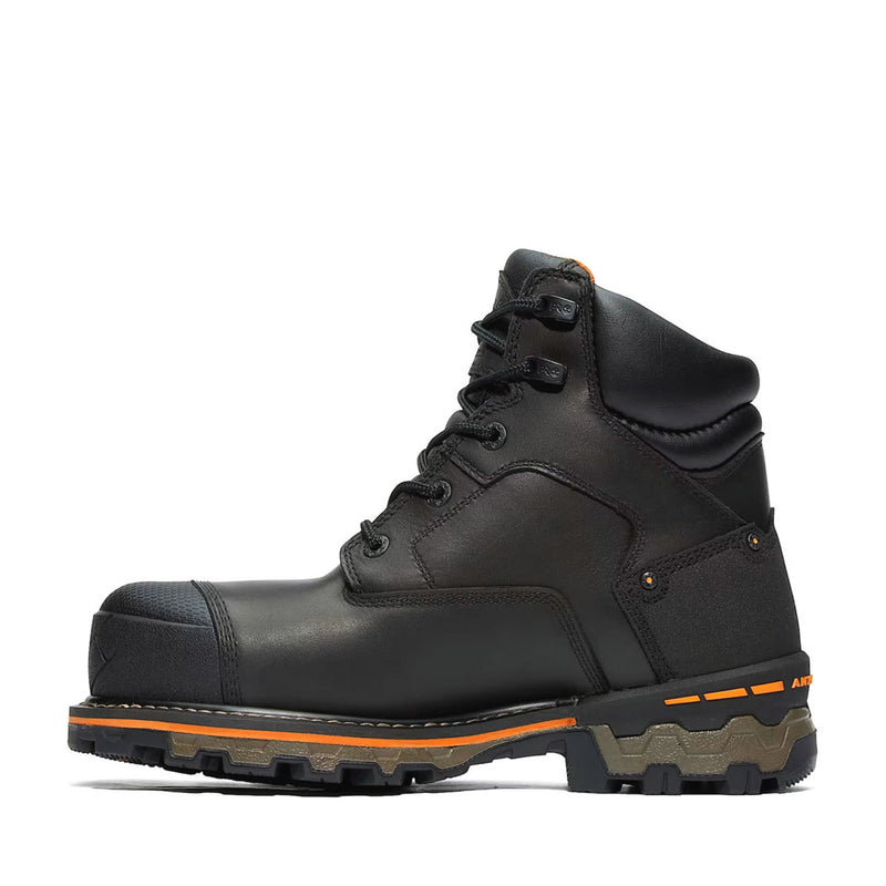 Timberland PRO Men's Boondock 6" Waterproof EH Composite Toe Work Boots, TB1A1FZP0011, Black, view 5 of 6
