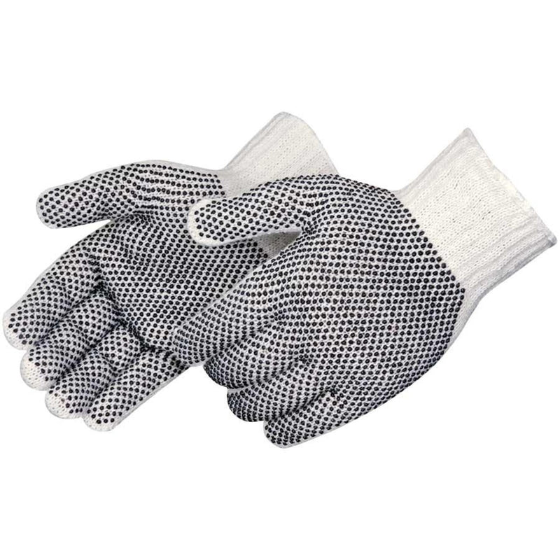 Rugged Blue GL870 Reversible Black Dot Knit Gloves, 12 Pairs, view 1 of 2