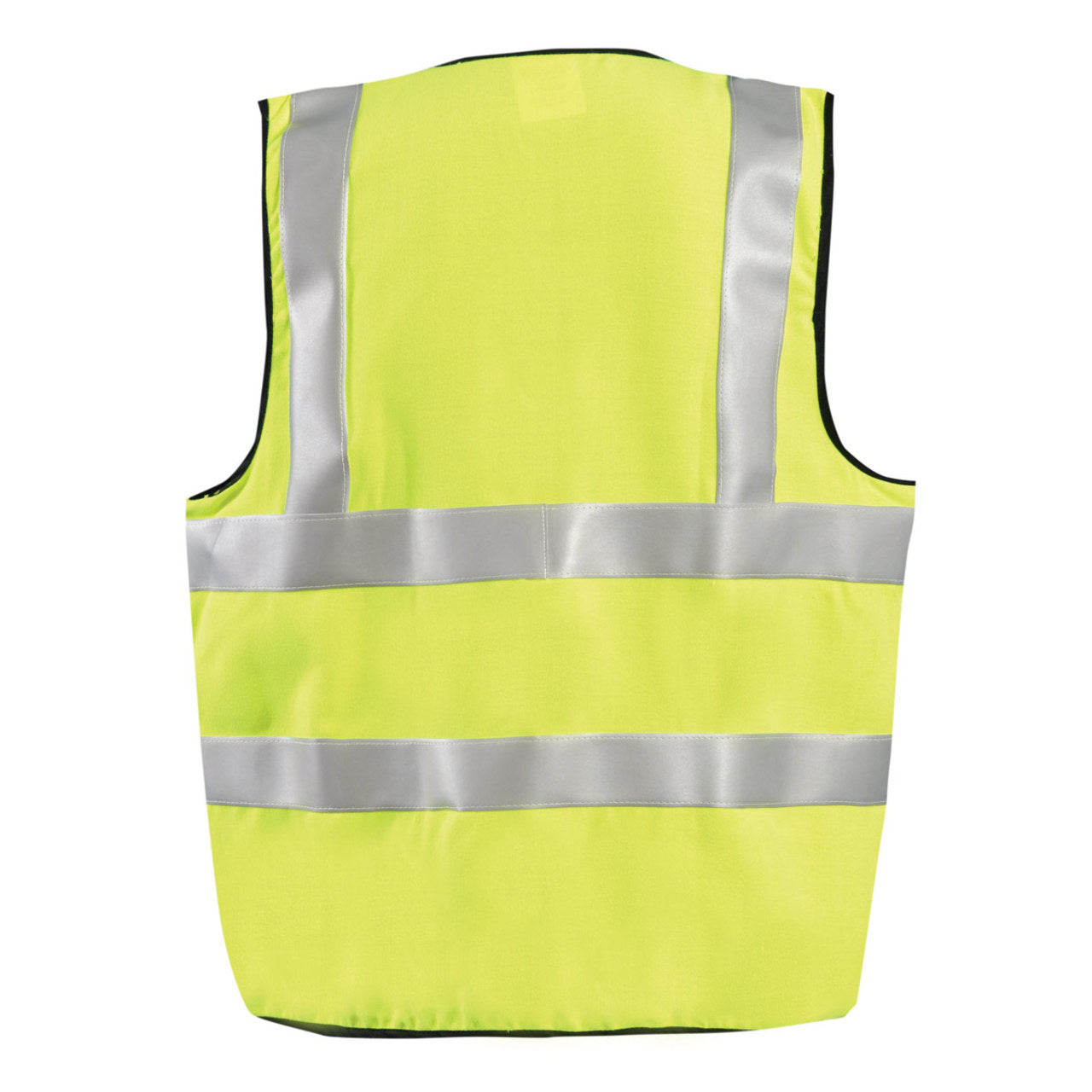 Occunomix Type R Class 2 Hi-Vis Dual Stripe Flame Resistant Safety Vest, FR-VM1122