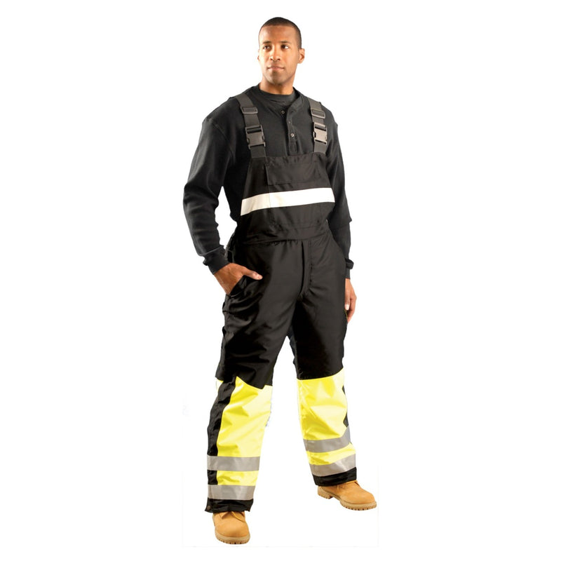 OccuNomix Class E Hi-Vis Speed Collection Insulated Premium Cold Weather Bibs, SP-BIB, view 3 of 3