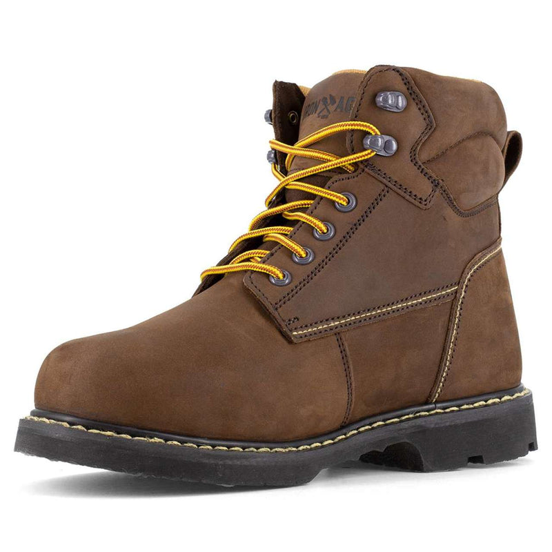 Iron Age Men's Groundbreaker 6" with Internal Met Guard EH Steel Toe Boots - IA5014, view 4 of 7