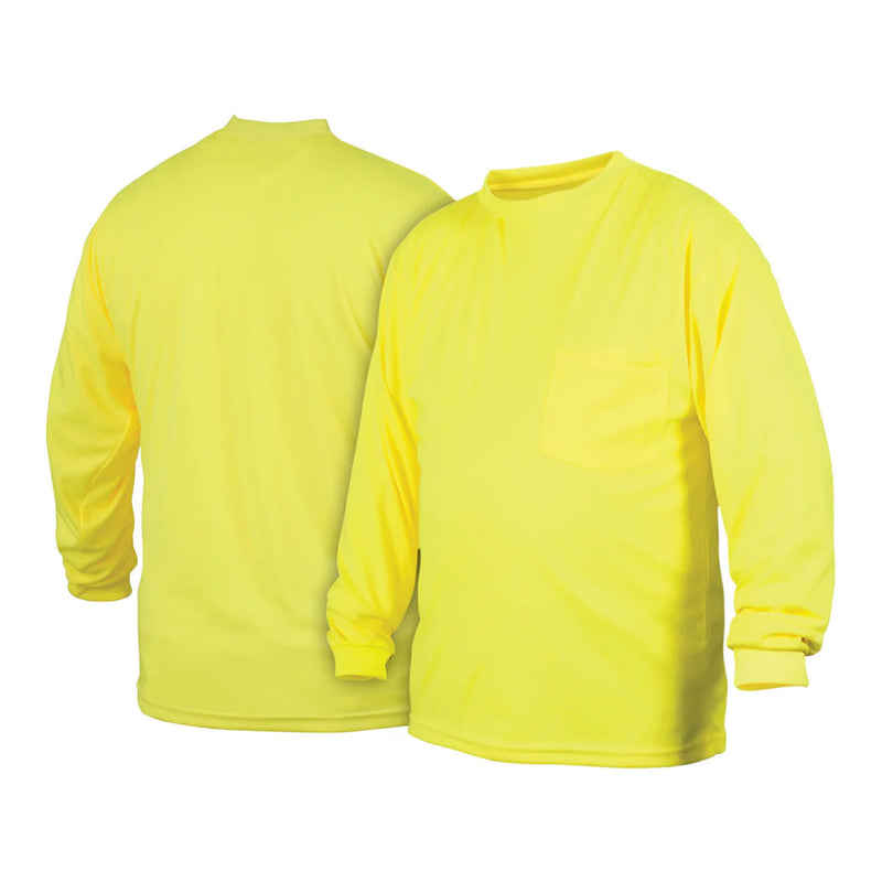 Pyramex RLTS31NS Hi-Vis Long Sleeve T-Shirt, view 3 of 4