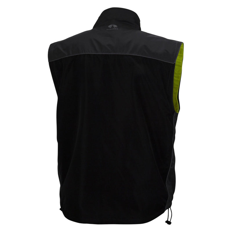 Pyramex RJR34 Type R Class 3 Hi-Vis 4-in-1 Jacket, Hi-Vis Lime Green, view 8 of 9