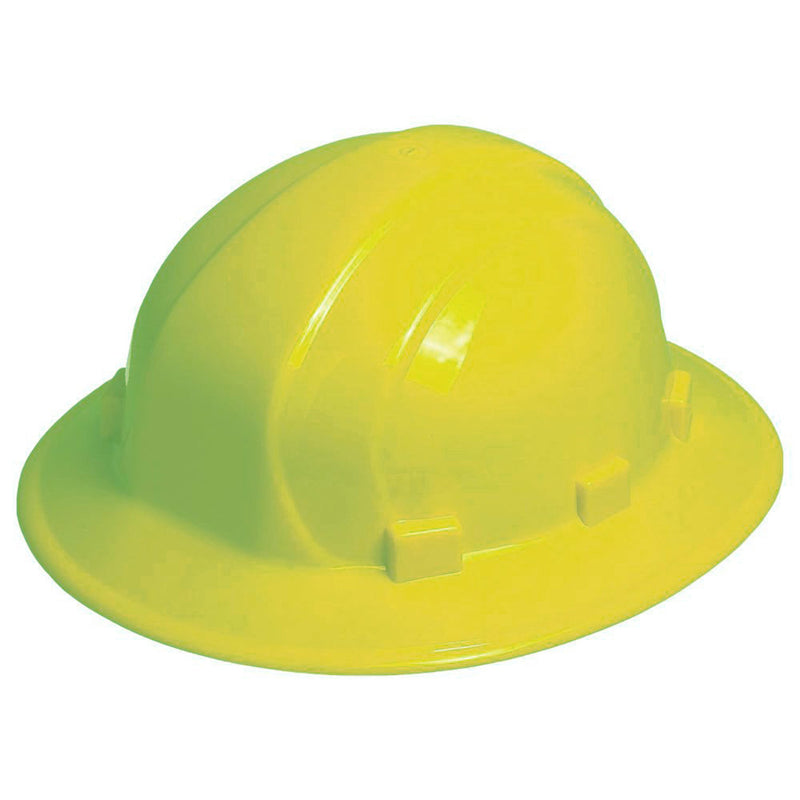 Delta Plus Omega II Full Brim Hard Hat, 6-Point Ratchet Suspension, view 2 of 12