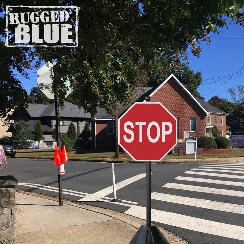 Stop Sign, 24 in x 24 in, Engineer Grade Reflective Aluminum, view 3 of 3