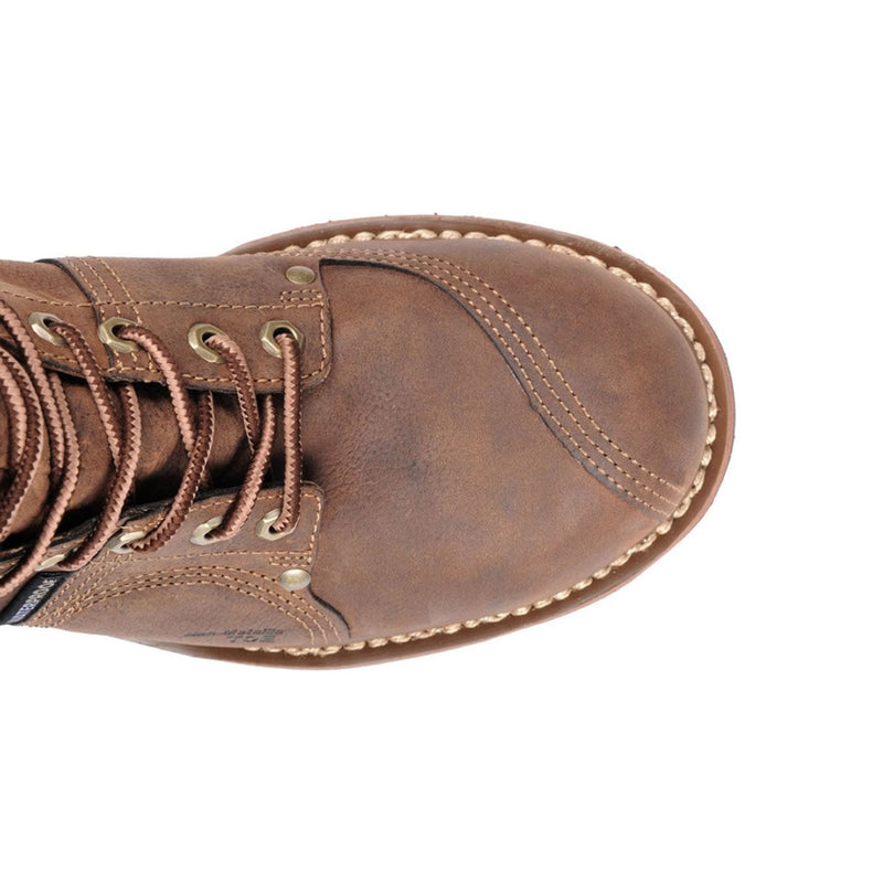 Carolina Men's Linesman 10" Waterproof EH Composite Toe Boots, CA1904, Cork Harness, view 2 of 6