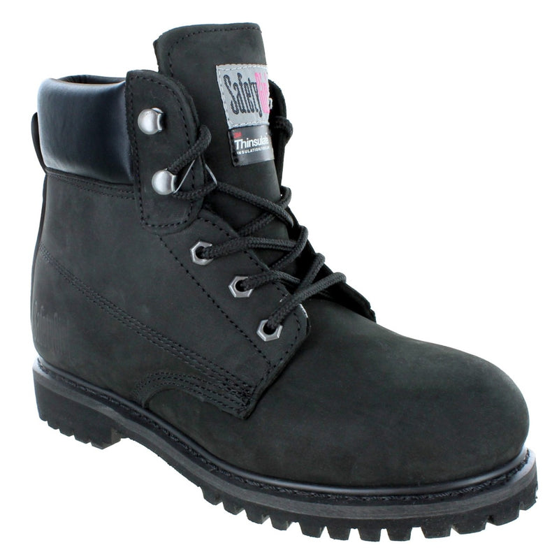 Safety Girl Women's Insulated Work Boots - Black, view 1 of 10