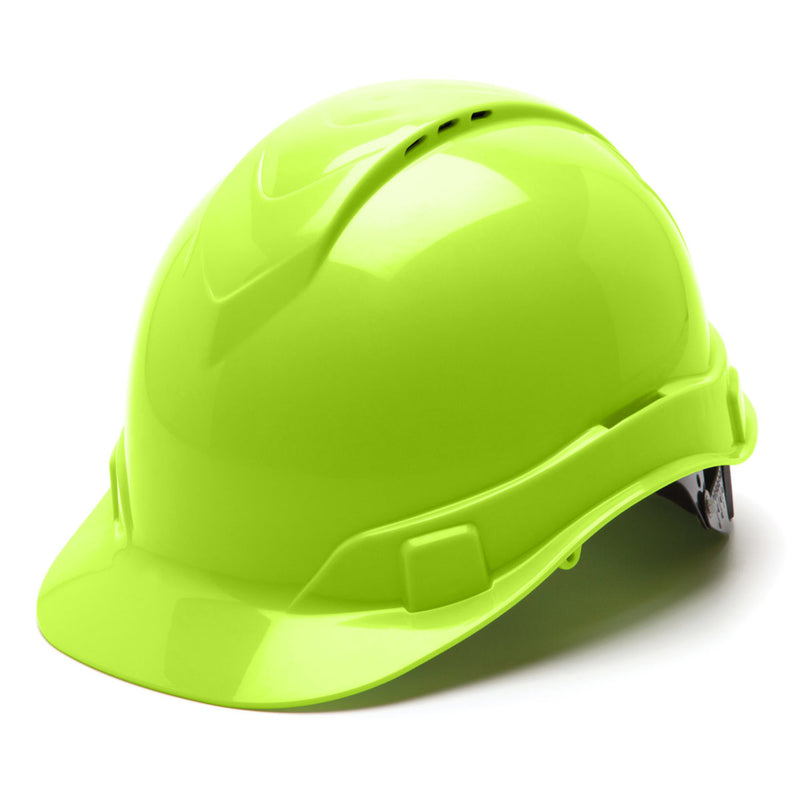 Pyramex Ridgeline Vented Cap Style Hard Hat 4-Point Ratchet Suspension, view 14 of 19