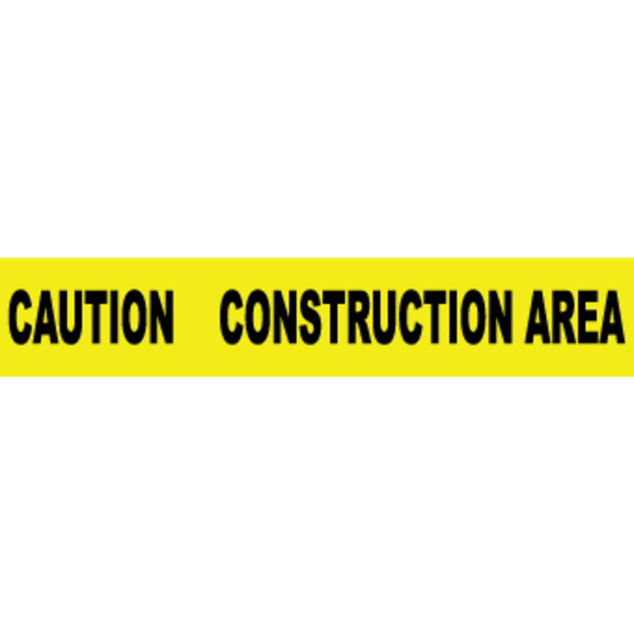 Caution Construction Area, 3" x 1000', Barricade Tape