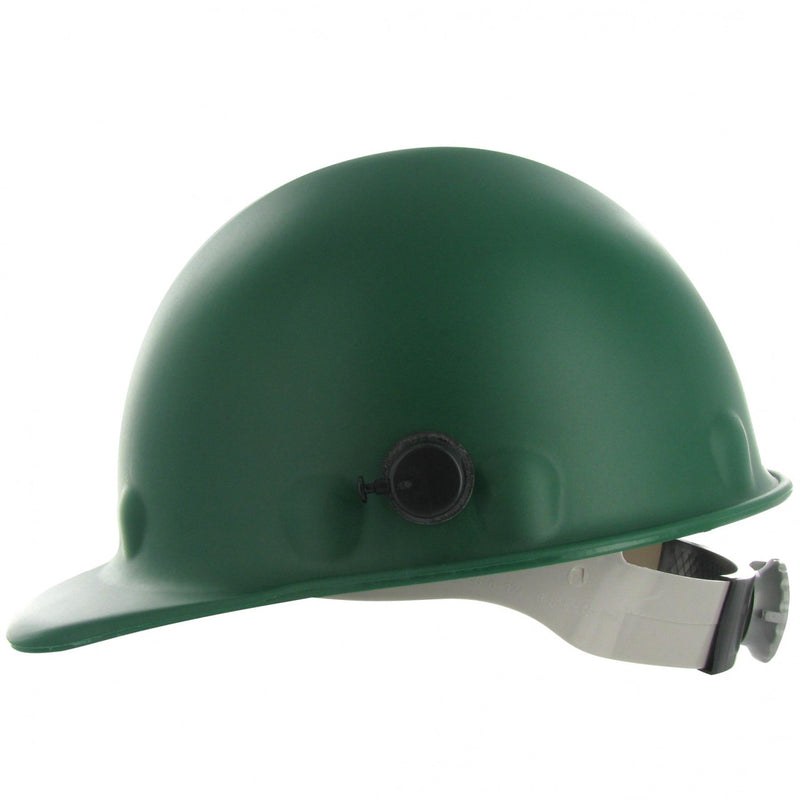 Fibre Metal Roughneck P2HNQ Hi-Heat Cap Style Hard Hat, 8-Point Ratchet Suspension, view 4 of 10