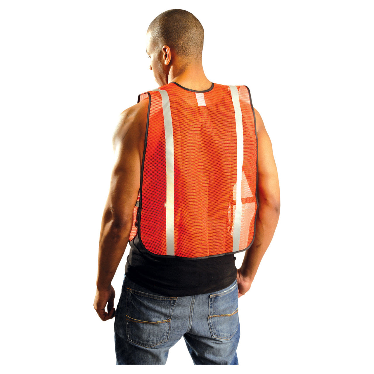 OccuNomix Non-ANSI Poly Mesh Reflective Safety Vest - LUX-XSBM OccuNomix Non-ANSI Poly Mesh Reflective Safety Vest - LUX-XSBM