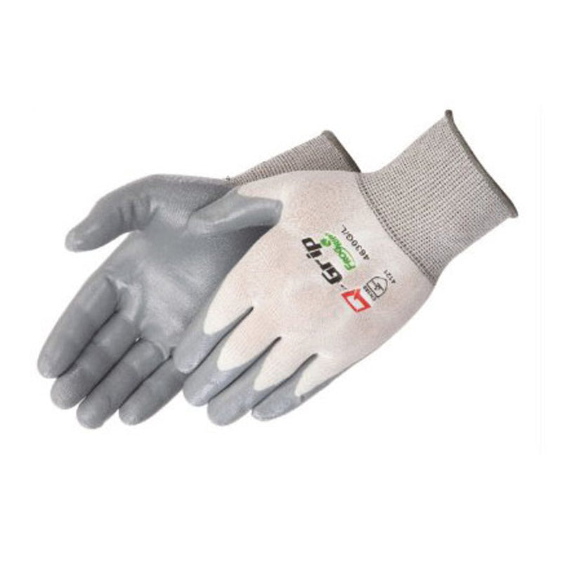 FroGrip Q-Grip 4630C Nitrile Coated Gloves, White/Gray, view 2 of 2