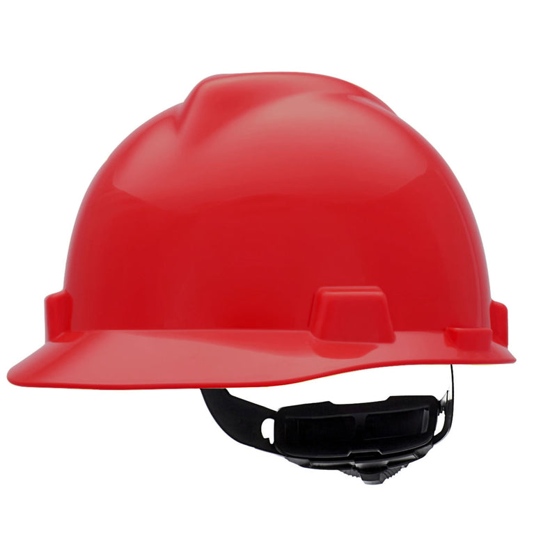 MSA V-Gard Cap Style Hard Hat Fas-Trac III Ratchet Suspension, view 21 of 24