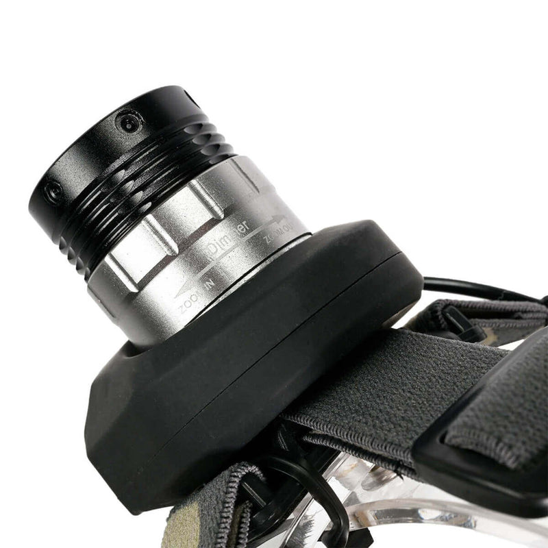 Rugged Blue 3W LED Military Zoomable Headlamp - 60 Lumens, view 3 of 7