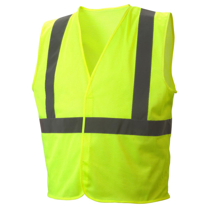 Pyramex RVHLM29 Type R Class 2 Hi-Vis Mesh Safety Vest, view 2 of 4