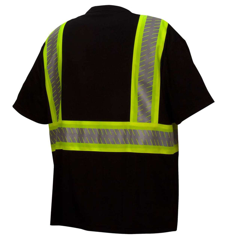 Pyramex RTS23 Type O Class 1 Enhanced Visibility T-Shirt, view 3 of 4