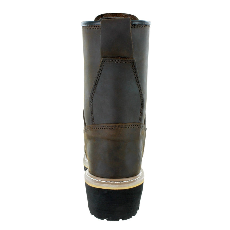 Safety Girl Women's 8" Logger Boots - Dark Brown, view 4 of 9