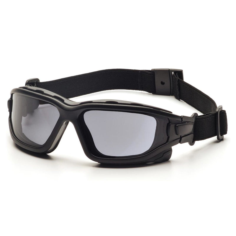 Pyramex I-Force Dual Pane Sealed Safety Glasses, Black Frame/Strap, view 11 of 12