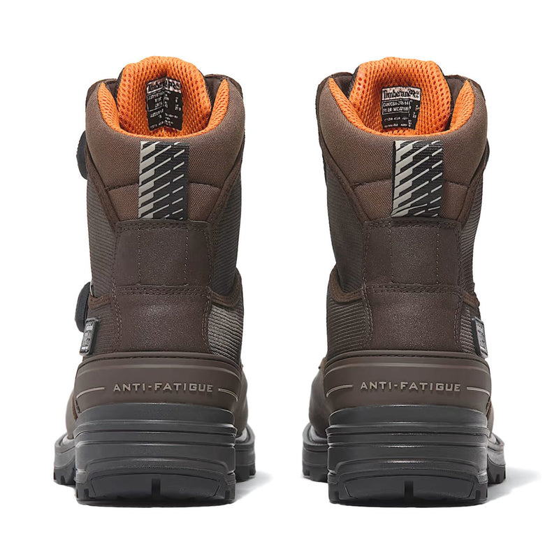 Timberland PRO Men's BOA Magnitude 8" Waterproof EH Composite Toe Work Boots, TB0A66MKELE1, view 4 of 6