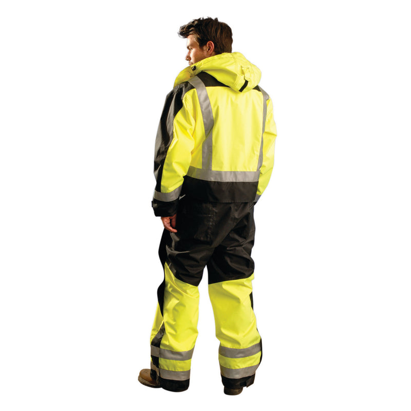OccuNomix Type R Class 3 Hi-Vis Speed Collection Insulated Premium Cold Weather Coverall, SP-CVL, view 3 of 4