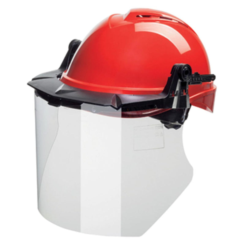 MSA V-Gard Clear Polycarbonate Contoured Face Shield, 8in x 17in x .04in - 10115836, view 3 of 7