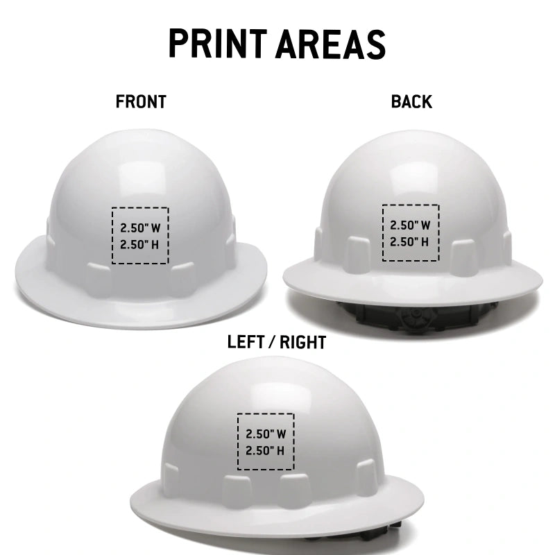 Custom Fibre Metal SuperEight Full Brim Hard Hat, 8-Point Ratchet Suspension Custom Fibre Metal SuperEight Full Brim Hard Hat, 8-Point Ratchet Suspension