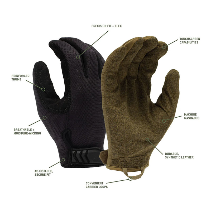Venture Gear Tactical Medium-Duty Adjustable Operator Gloves, VGTG30, view 3 of 4